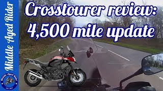 Honda VFR1200X Crosstourer 2017 4500 mile and 4 month update [upl. by Leboff]