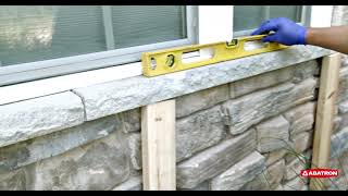 Essential Repair  Repairing a Stone Sill [upl. by Ayel]