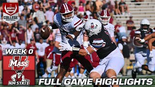 UMass Minutemen vs New Mexico State Aggies  Full Game Highlights [upl. by Aillil]