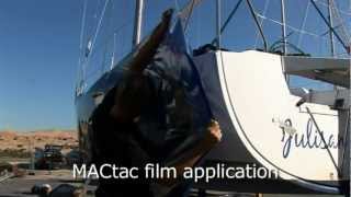 MACtac Boat Wrapping Film [upl. by Ruyam]