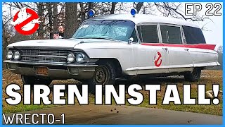 Ghostbusters SIREN INSTALL ECTO1 BUILD EP 22 [upl. by Kristoffer]