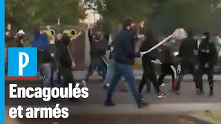 Dijon  scènes de violence suite à une expédition punitive menée par des Tchétchènes [upl. by Konstantin]