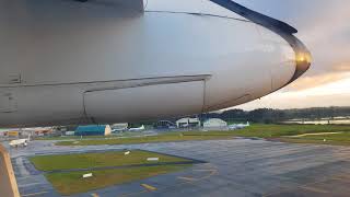 Air New Zealand Dash 8 Q300 Inflight Landing Auckland Airport [upl. by Ociram]