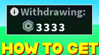 HOW TO WITHDRAW CREDITSROBUX amp MAKE GAMEPASS in GREEDY NOOBS ROBLOX [upl. by Asinet889]