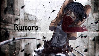 「 AMV 」Mikasa Ackerman Attack on Titan  Rumors [upl. by Kerrin85]