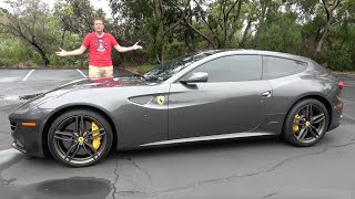 The Ferrari FF Is a 100000 Family Car Bargain [upl. by Imeaj]