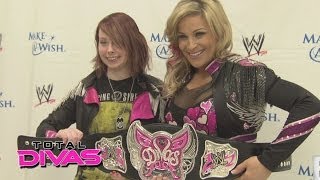 Natalya grants her first wish Total Divas Preview March 30 2014 [upl. by Cul]