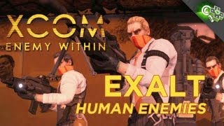 XCOM Enemy Within EXALT Gameplay Walkthrough New Human Enemies Revealed [upl. by Ryder701]