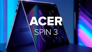 Acer Spin 3 2021 im Test Convertible mit TigerLakeProzessor in die Bestenliste  deutsch [upl. by Nabetse]