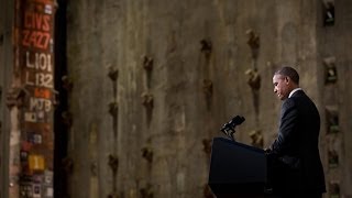 President Obama Speaks at 911 Museum Dedication [upl. by Saticilef614]