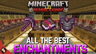 Best Enchants For EVERYTHING In Minecraft 121 Guide  Minecraft Bedrock Guide 121 [upl. by Michell]