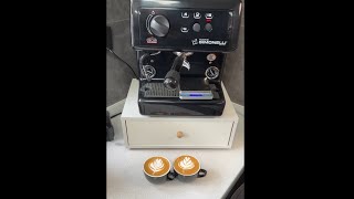 Nuova Simonelli Oscar Latte WorkflowMarch 20 2024 [upl. by Frisse502]