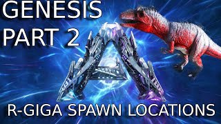 ARK GENESIS 2 RGIGA SPAWN LOCATION [upl. by Oremar]