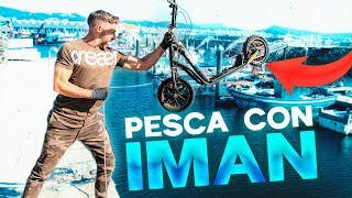 PESCA CON IMAN Encontramos UN PATINETE 🤫 Pescando con SUPER IMÁN [upl. by Goldie]