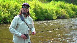 Correctly winding line on to a fly reel [upl. by Billy409]