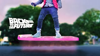 Real Hoverboard Using Ground Effect  Floats On Anything [upl. by Evod]