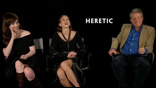 Heretic 2024 Cast Interviews [upl. by Ame]