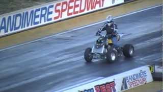 Bombardier ds650 Atv Drag race [upl. by Ldnek]