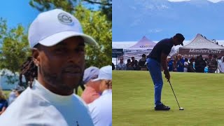 AARON RODGERS amp DAVANTE ADAMS GOLFING AT LAKE TAHOE [upl. by Aicina]