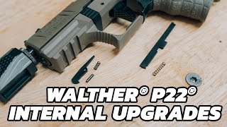 Internal Upgrades For Walther P22 From TANDEMKROSS [upl. by Yecnahc]