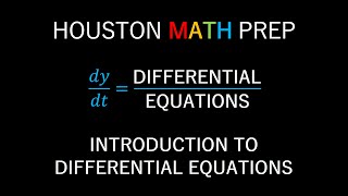 Introduction to Ordinary Differential Equations [upl. by Ettari]