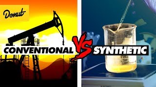 CONVENTIONAL VS SYNTHETIC MOTOR OIL  How it Works  SCIENCE GARAGE [upl. by Chaffin]