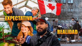 LA VERDAD DE TRABAJAR sin papeles en CANADA 🍁  contada POR LATINOS [upl. by Ognimod]