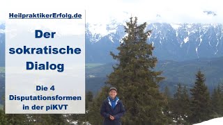 Sokratischer Dialog und die 4 Disputationsformen empirisch hedonistisch logisch originär [upl. by Broder]