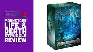 Moonstone Life amp Death Struggle Two Player Starter Set Unboxing and Review [upl. by Tonjes]