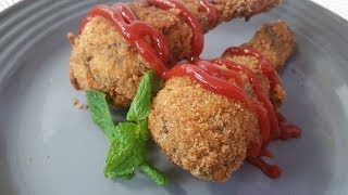 Juicy bread crumbs chicken drumstick recipe [upl. by Eidnar]