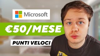 COME FARE PUNTI VELOCEMENTE SU MICROSOFT REWARDS 2024  GIFT CARDS GRATIS [upl. by Uyr]