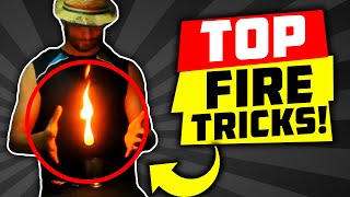 🔥 TOP FIRE MAGIC TRICKS REVEALED 🔥 FREE TUTORIALS 👌 [upl. by Nennek223]