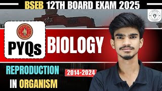 BIiology class 12 chapter 1 pyq  जीवो में जनन  Biology chapter 1 previous year question biology [upl. by Martens241]