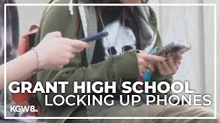 Portland high school to require students lock up phones during school day [upl. by Kohler]