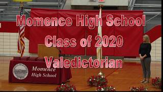 2020 Momence Community High School  Valedictorian Speech  Luke Prairie [upl. by Eidob]