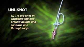 How to tie a Spiderwire Uni Knot [upl. by Baggott]