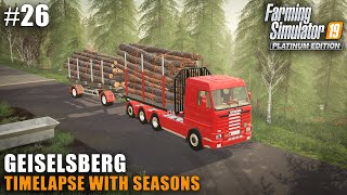 Geiselsberg Timelapse 26 Farming Simulator 19 Seasons [upl. by Dareen]