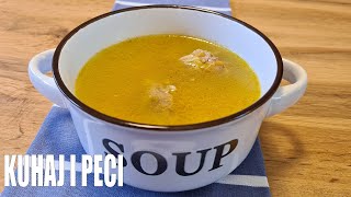 KAKO NAPRAVITI DOMAĆU ZDRAVU SUPUrecept za početnike i sve koji nisu pravili  Soup [upl. by Geier718]