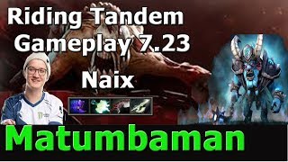 Matumbaman Naix Lifestealer Classic Combo Riding Tandem bara  Gameplay 723 [upl. by Axe]