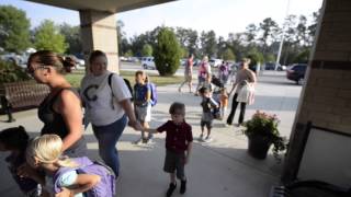 First Day of School at Cedar Ridge Elementary [upl. by Opaline205]