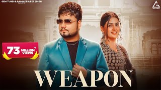 Weapon  Official Video  KD DESIROCK  Pranjal Dahiya  Komal Chaudhary  Haryanvi Song 2024 [upl. by Aetnahs112]