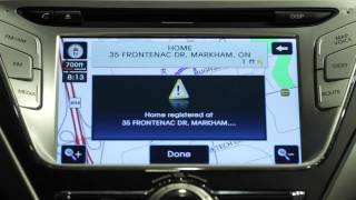 How To Setup Hyundai GPS Navigation System [upl. by Anilehs888]