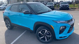 2021 Chevrolet Trailblazer RS AWD Test Drive amp Review [upl. by Jorge]