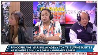 MARISOL ACADEMY TONITE  Kim di makapalag kay Vice Paulo jowa na  December 12 2024 [upl. by Ariaz]