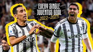 EVERY SINGLE JUVENTUS GOAL THIS 2223 SEASON [upl. by Hairaza]