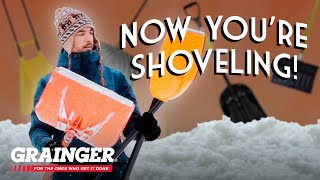 Now Youre Shoveling Choosing the Right Snow Shovel [upl. by Gwendolyn]