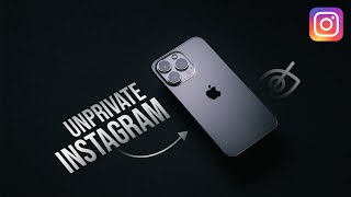 How to Make Private Instagram Account Public tutorial [upl. by Macrae]