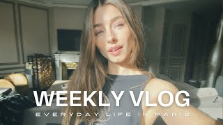 Weekly Vlog Paris  Apartment tour Pilates class with my sister and night out [upl. by Adne]