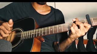 Punsanda Rata Awidin Hene Nirosha Virajini Guitar Cover [upl. by Leuqram]