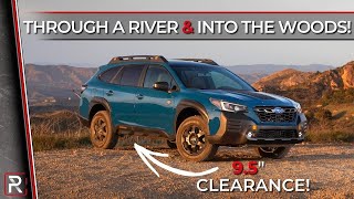 The 2022 Subaru Outback Wilderness is Subarus Most Capable Lifted AllTerrain Wagon [upl. by Inahet]